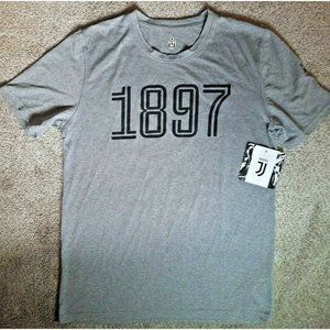 Juventus 1897 -  Around the World Performance T-Shirt Gray sz. Youth (L) 14/16